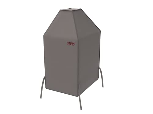 Spatutongs TX-KCVDP-39L EZ-On Commercial Kegerator Cover with Velcro Lined Door Panel.(Brown)