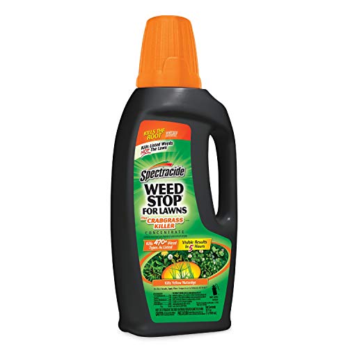 Spectracide Weed Stop For Lawns + Crabgrass Killer Concentrate, 32-oz, 6-PK