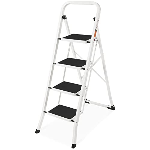 SPIEEK Folding Step Stool - Portable 4 Step Ladder