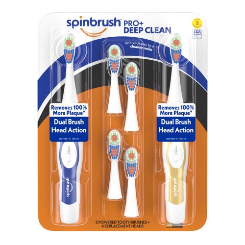 Arm & Hammer Spinbrush Pro+ Deep Clean Value Pack