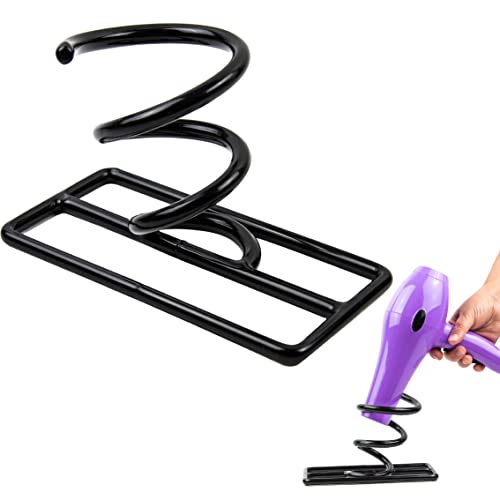 Spiral Salon Blow Dryer Holder Stand - Hairdryer Holster