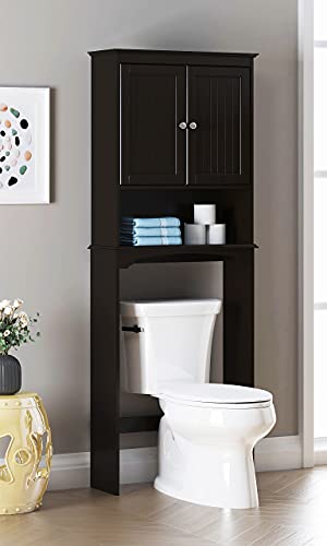 Spirich Bathroom Storage Cabinet with Doors and Shelves
