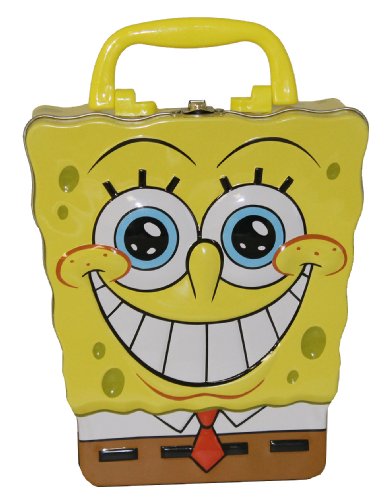 Sponge Bob Shaped Carry All Tin