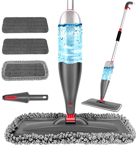 Spray Mop with 800ml Refillable Bottle