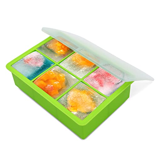 Square Ice Cube Trays with Lid
