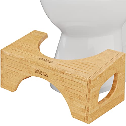 Squatty Potty - Bamboo Flip Toilet Stool