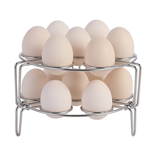Stackable Egg Steamer Rack by Aozita