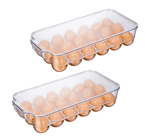 Stackable Plastic Egg Holder for Refrigerator