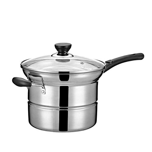 Ecozoi Premium Stackable Steamer Insert Pans Pot in Pot for Instant Pot 3,  5, 6, 8 Quart Instant Pot Accessories - 2 Tier 