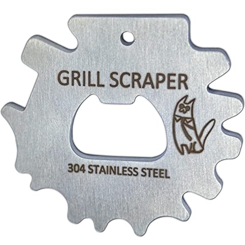 Stainless Steel BBQ Grill Scraper