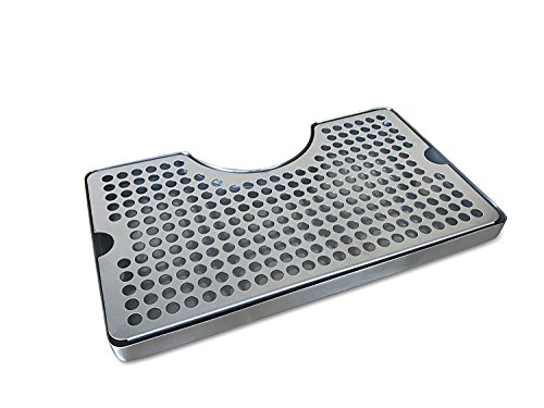 Stainless Steel Beer Drip Tray with Tower Cutout