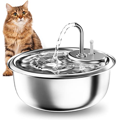 Stainless Steel Cat Water Fountain