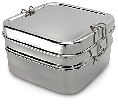Stainless Steel Double Layer Lunch Box