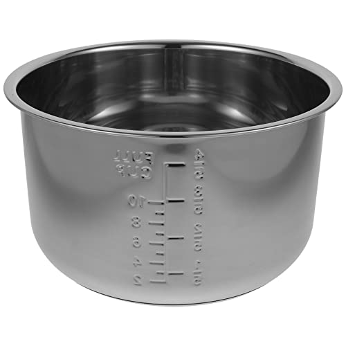 Kichvoe 5L Stainless Steel Inner Pot for Electric Pressure Cooker