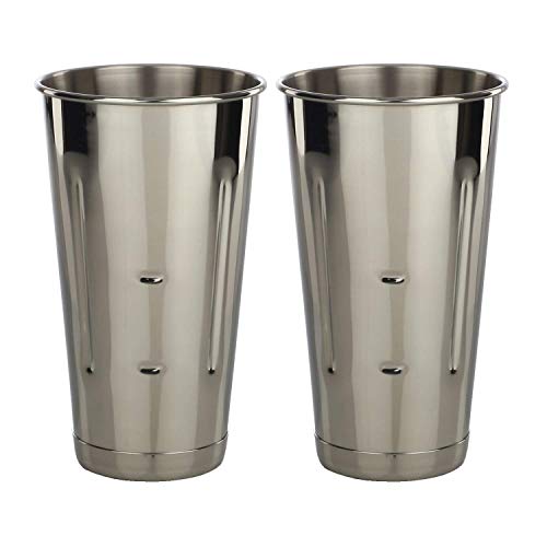 Stainless Steel Malt Milkshake Cup 2 Pack