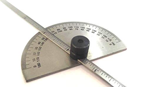 Stainless Steel Protractor cum Depth - Reliable and Versatile