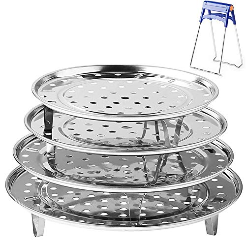 Stainless Steel Steamer Rack 4-Pack