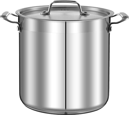 Stainless Steel Stock Pot - 24 Quart