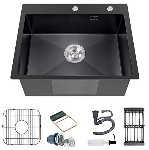 Stainless Steel Topmount Bar Sink with Accessories