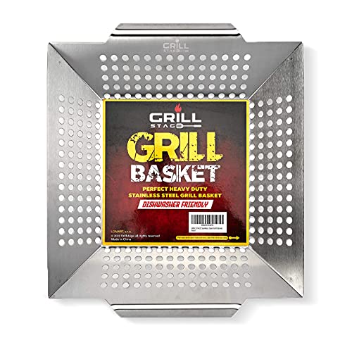 Stainless Steel Vegetable BBQ Basket for Grilling