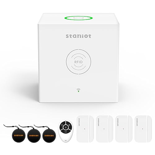 staniot WiFi Alarm System, SecCube 3 - Comprehensive Apartment Security