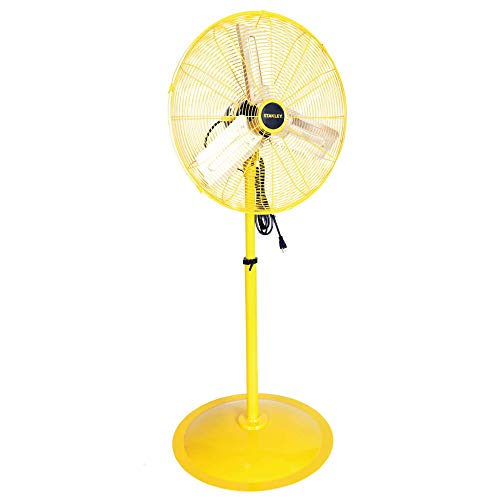 Stanley 24 Inch Industrial Pedestal Fan