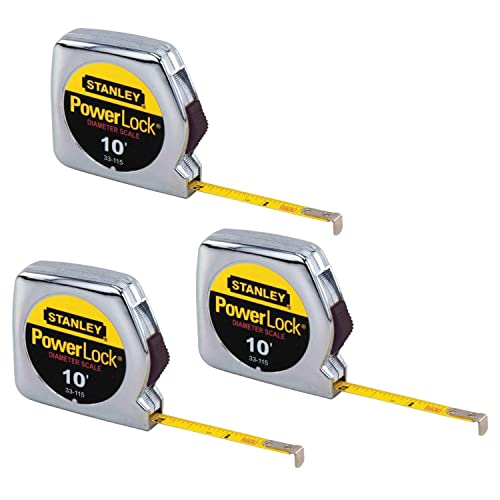 Stanley Pocket Tape Rule (3 Pack)