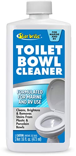Toilet Bowl Cleaner for Boat & RV Use - Removes Stains - Safe for Holding Tanks