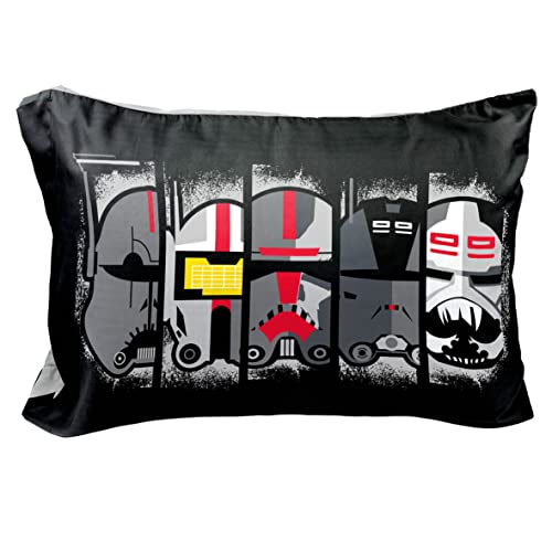 Star Wars Bad Batch Reversible Pillowcase - Kids Super Soft Bedding