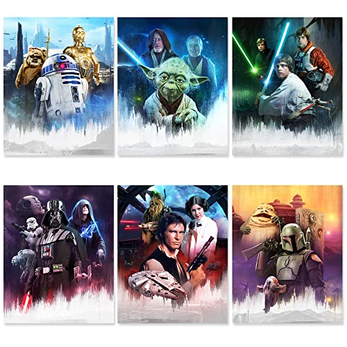 Star Wars Poster Set - UNFRAMED
