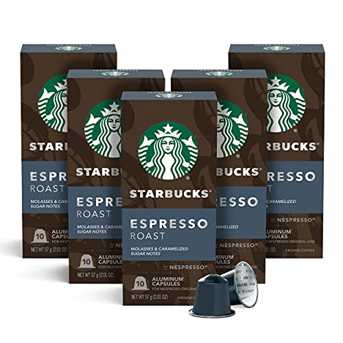 Starbucks Nespresso Dark Roast Espresso Capsules