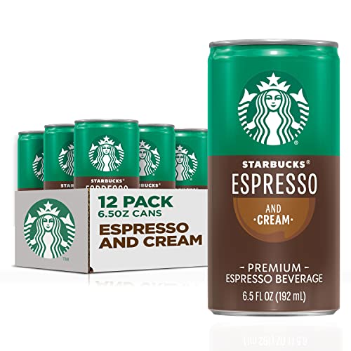 Starbucks Ready to Drink Coffee, Espresso & Cream (12 Pack)
