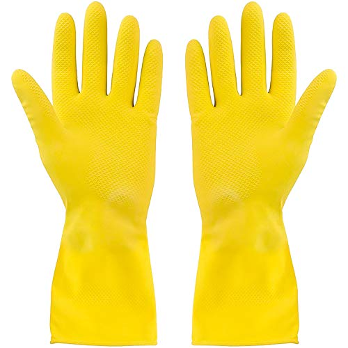 SteadMax Yellow Cleaning Dish Gloves