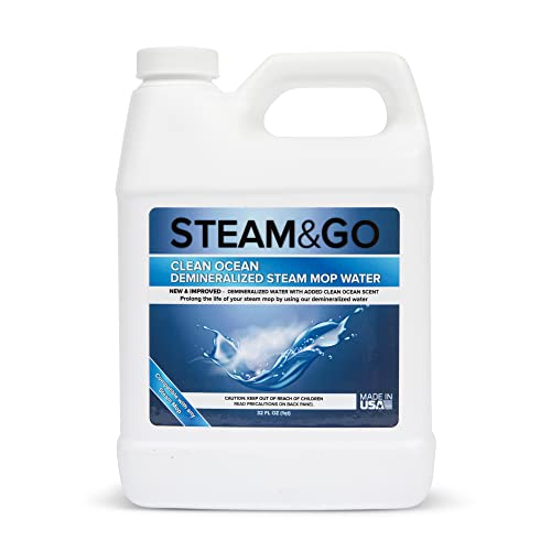 Steam & Go Demineralized Water for Steam Cleaner