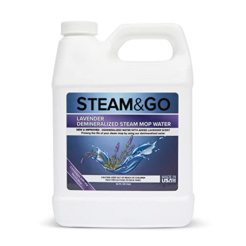 Steam & Go - Demineralized Water for Steam Cleaner