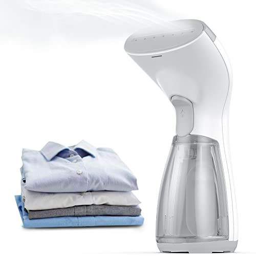 Kazazoo 1000W Handheld Clothes Steamer for Travel, 20s Heat-up, 120V