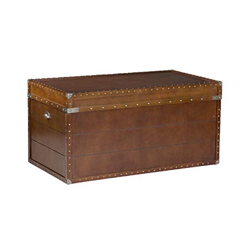 Steamer Storage Trunk Cocktail Table