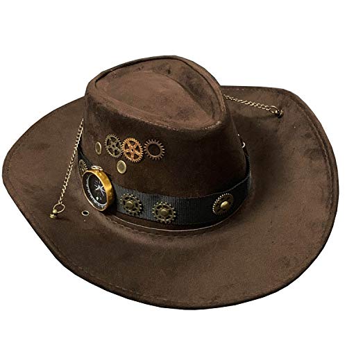 Steampunk Gears Cowboy Hat