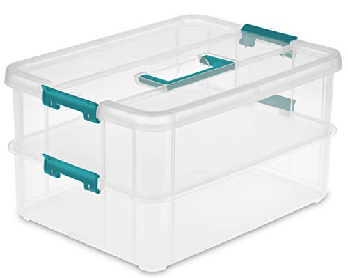 Sterilite 1427CLR Stack & Carry Box