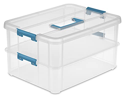Sterilite Stack & Carry Handle Box