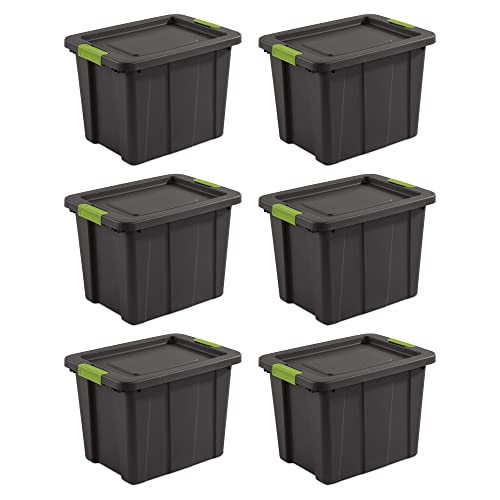 Sterilite Tuff1 18 Gallon Storage Container (6 Pack)
