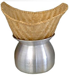 Sticky Rice Steamer Pot and Basket Cook Kitchen Cookware Tool