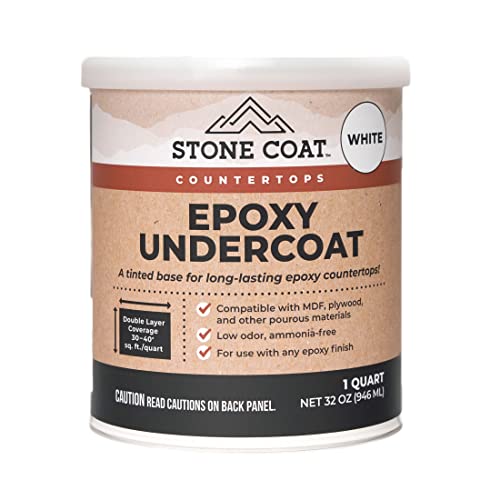 Stone Coat Countertops White Epoxy Undercoat