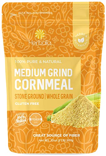 Stone Ground Cornmeal Medium Grind, Gluten Free Cornmeal