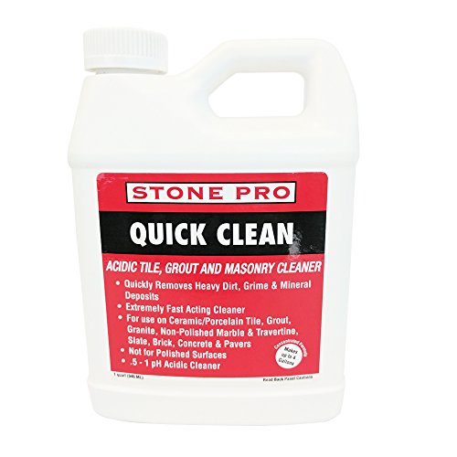 Stone Pro Quick Clean: Acidic Tile, Grout and Masonry Cleaner