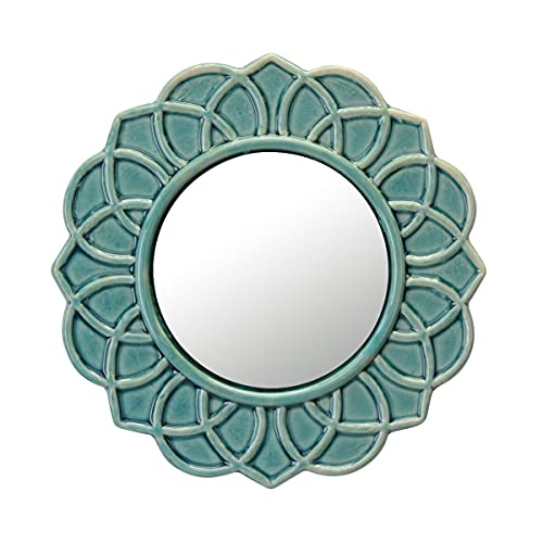 Stonebriar Decorative Ceramic Accent Wall Mirror