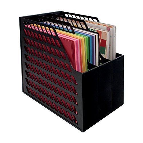 Vmiapxo 20 Pack Scrapbook Paper Storage Organizer with 1.2 Expansion,  Craft Vinyl Paper Photo Cardstock Origami Decoupage Storage Pockets  Individual Top Loading Files with Tabs, 12x12x1.2 - Yahoo Shopping