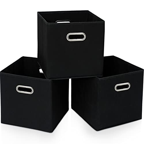 Pomatree 12x12 Storage Cube Bins - 6 Pack - Fabric Cube Storage
