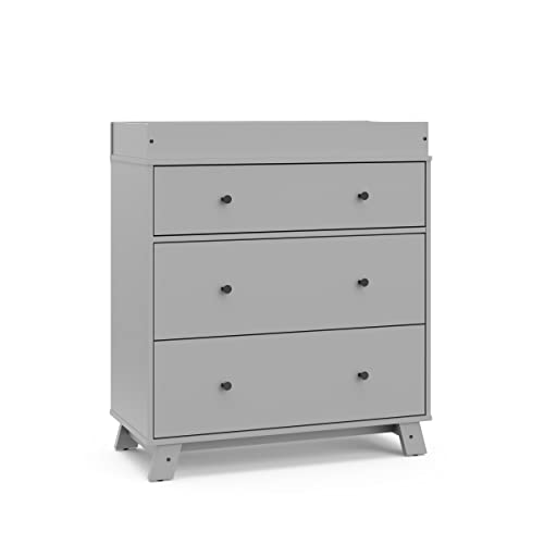 Storkcraft Beckham 3 Drawer Chest with Changing Topper