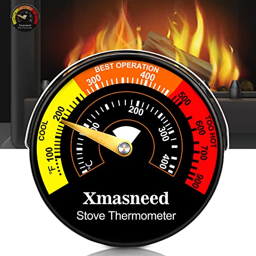 Stove Thermometer for Wood Burning Stoves